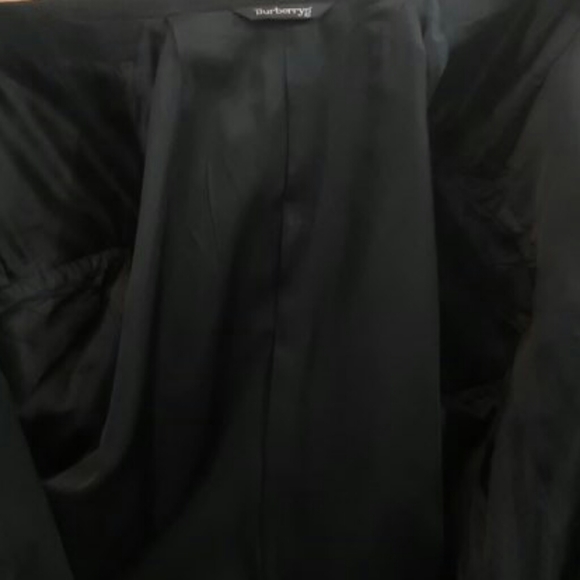 Vintage Burberry Navy Wool Double Breasted Suit Coat/Blazer - Picture 10 of 12